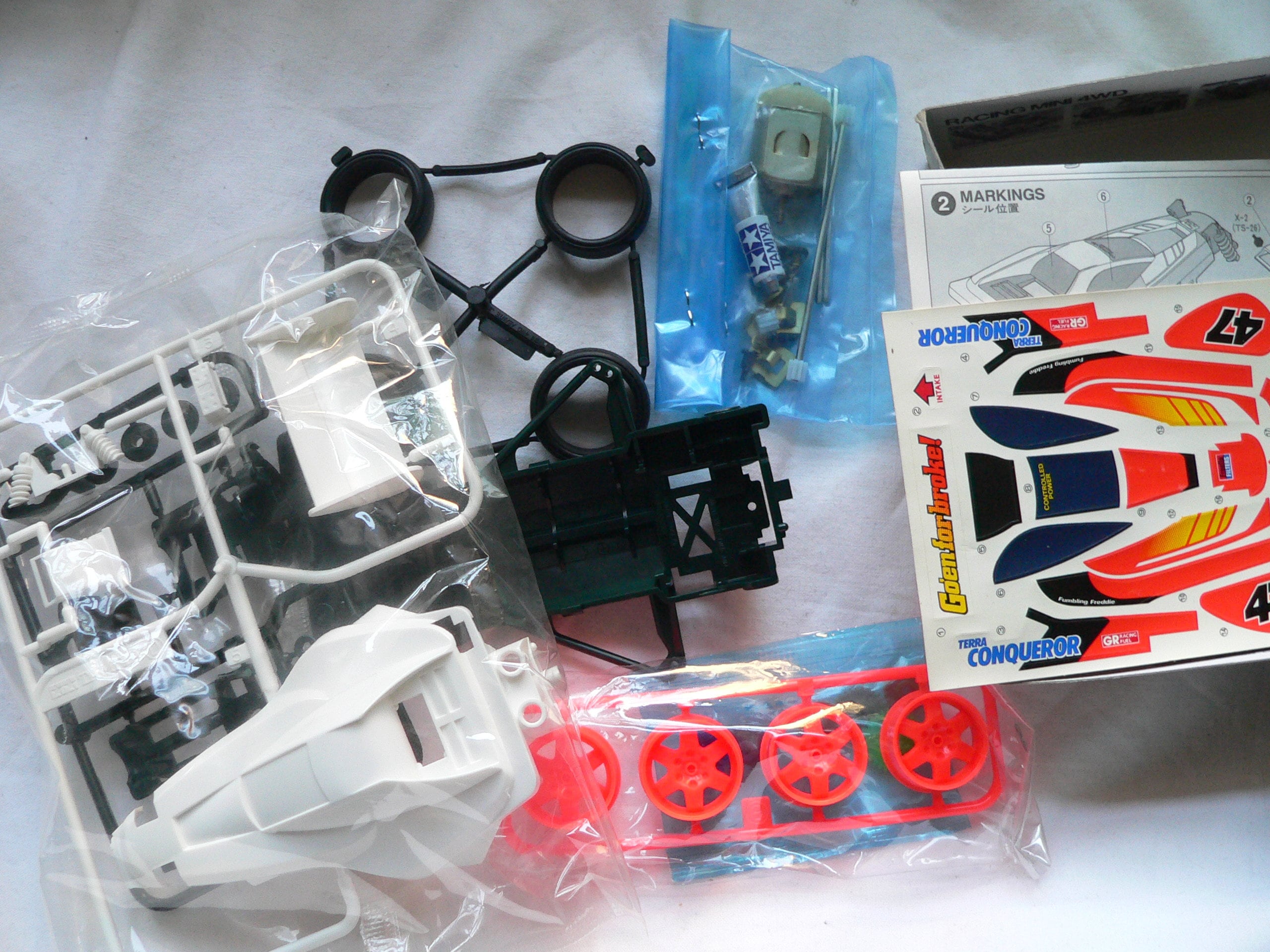 Tamiya MINI 4WD Terra CONQUEROR Junior Scale 1/32 18043 NO.43 - Etsy