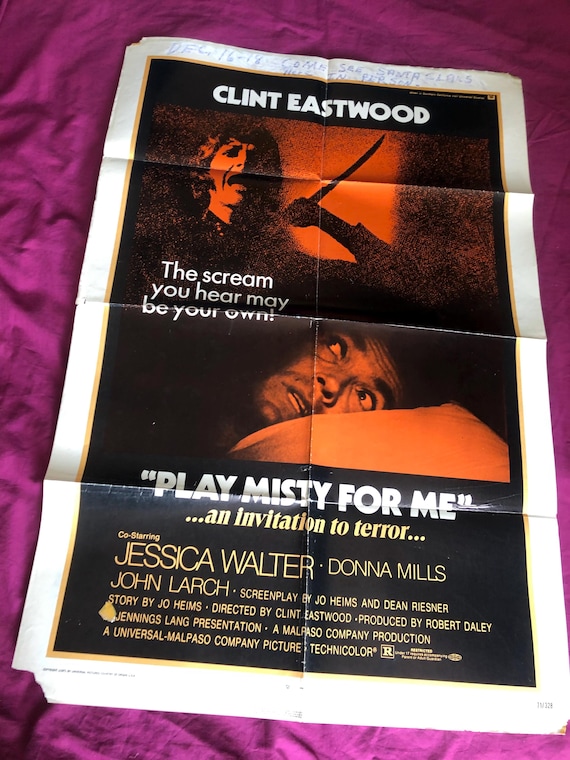 PLAY MISTY For Me 1971 クリント・イーストウッド オリジナルUSワン