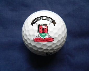 Golf Ball Logo Elgin Golf Club Srixon 4 Collectible Display