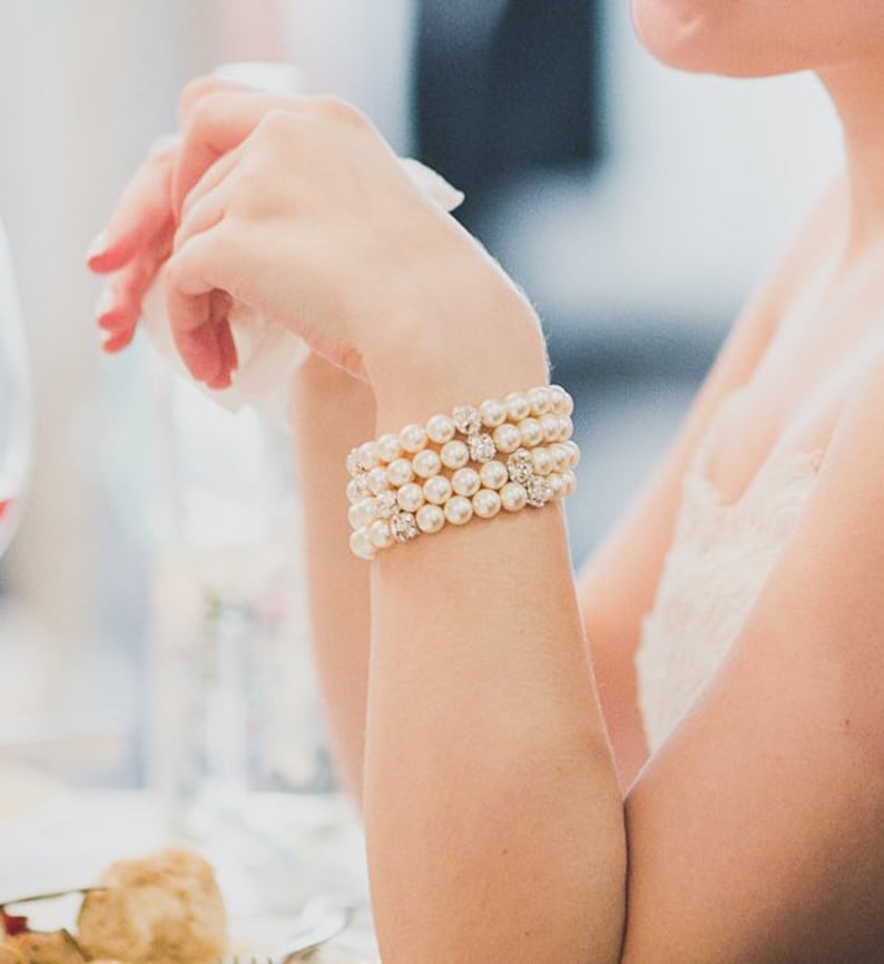 Light Pink Bridal Jewelry Set Rosaline Swarovski Pearl Bridal Etsy