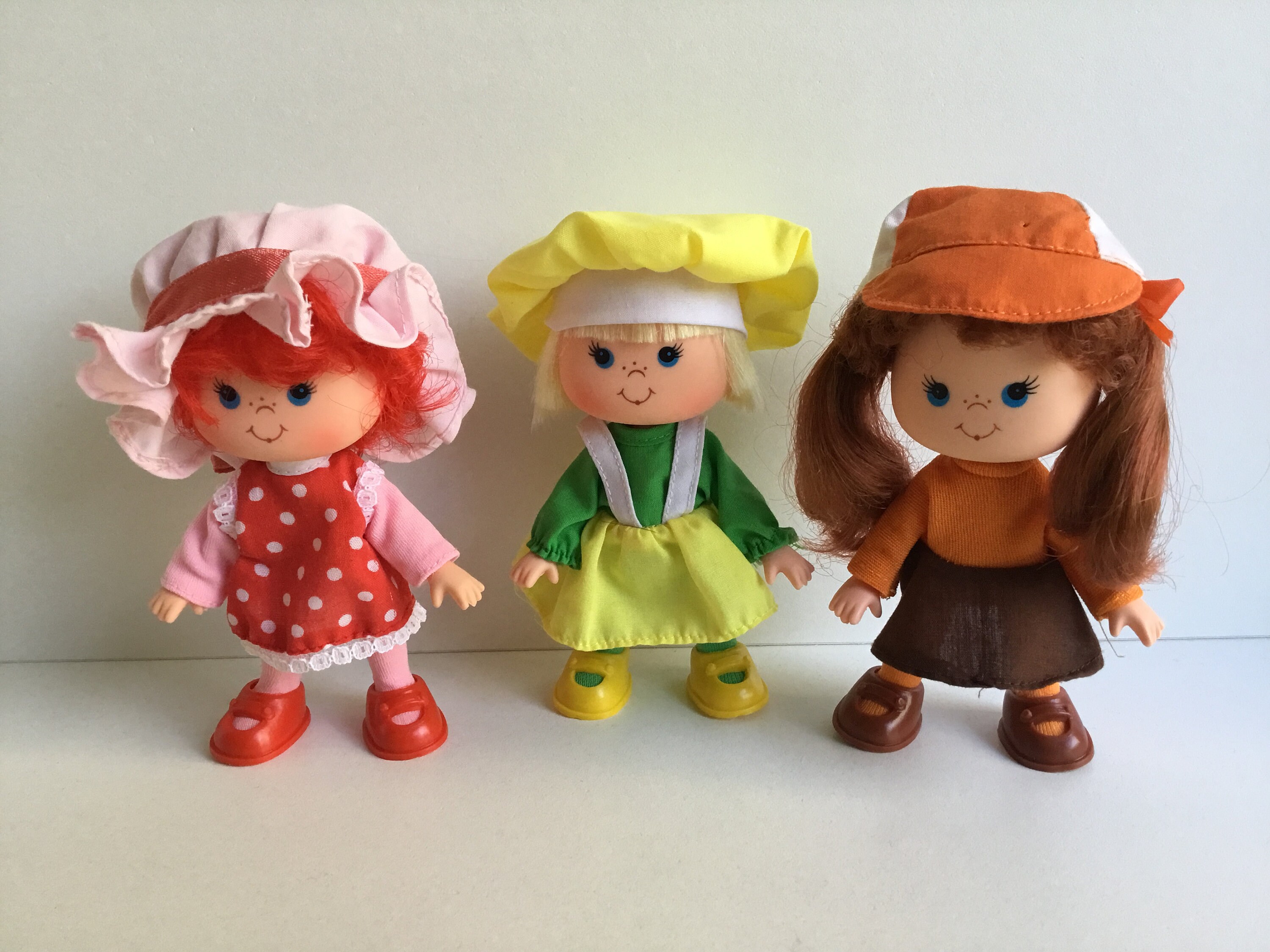 Vintage Strawberry Shortcake Lanard JELLY BEAN Clone Dolls Etsy