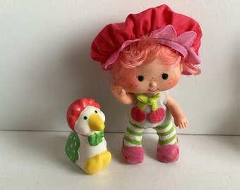 CHERRY CUDDLER w/ Gooseberry Vintage Strawberry Shortcake Doll