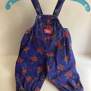 Purple Oshkosh Overalls - Etsy