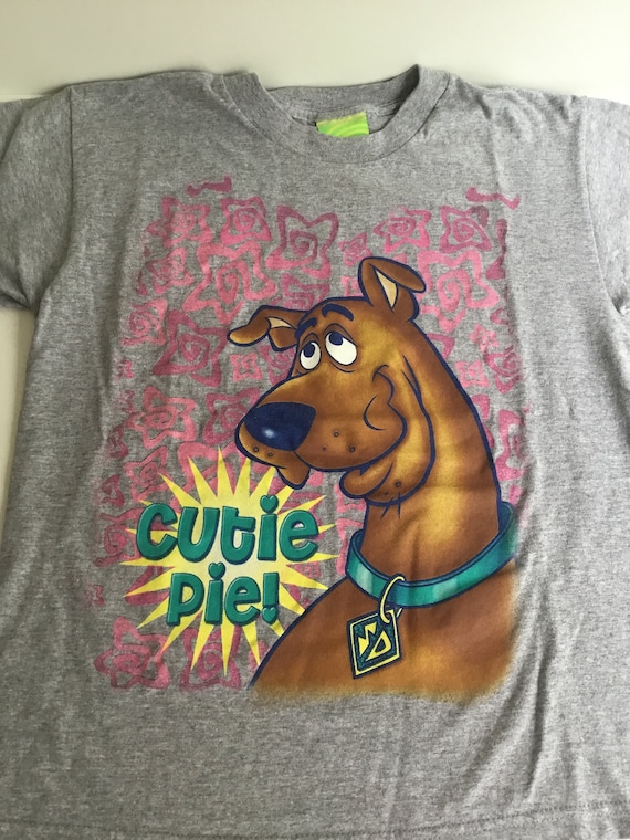 1990s SCOOBY DOO Cute & Girly Graphic T Shirt Yout