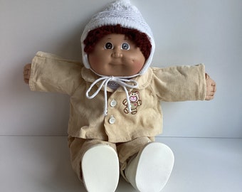 1984 Coleco CABBAGE PATCH KIDS Auburn Loops Boy Doll