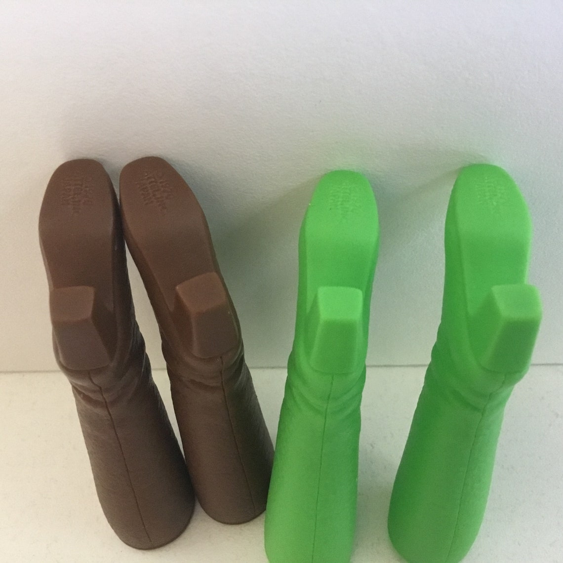 Vintage MOD ERA BARBIE 2 Pairs Tall Boots Squishy Soft Vinyl | Etsy