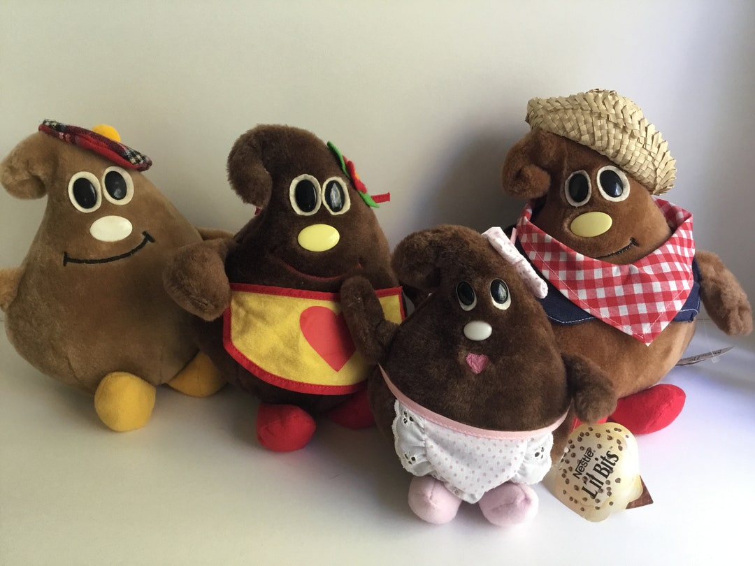 Vintage Nestle TOLL HOUSE MORSELS Anthropomorphic Plush
