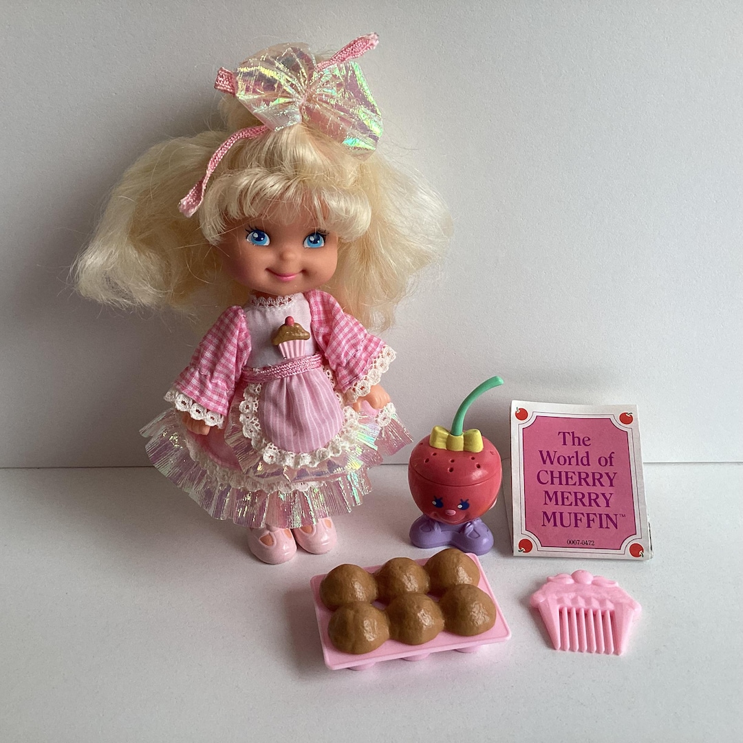 Mattel CHERRY MERRY MUFFIN 1988 First Edition Doll Etsy