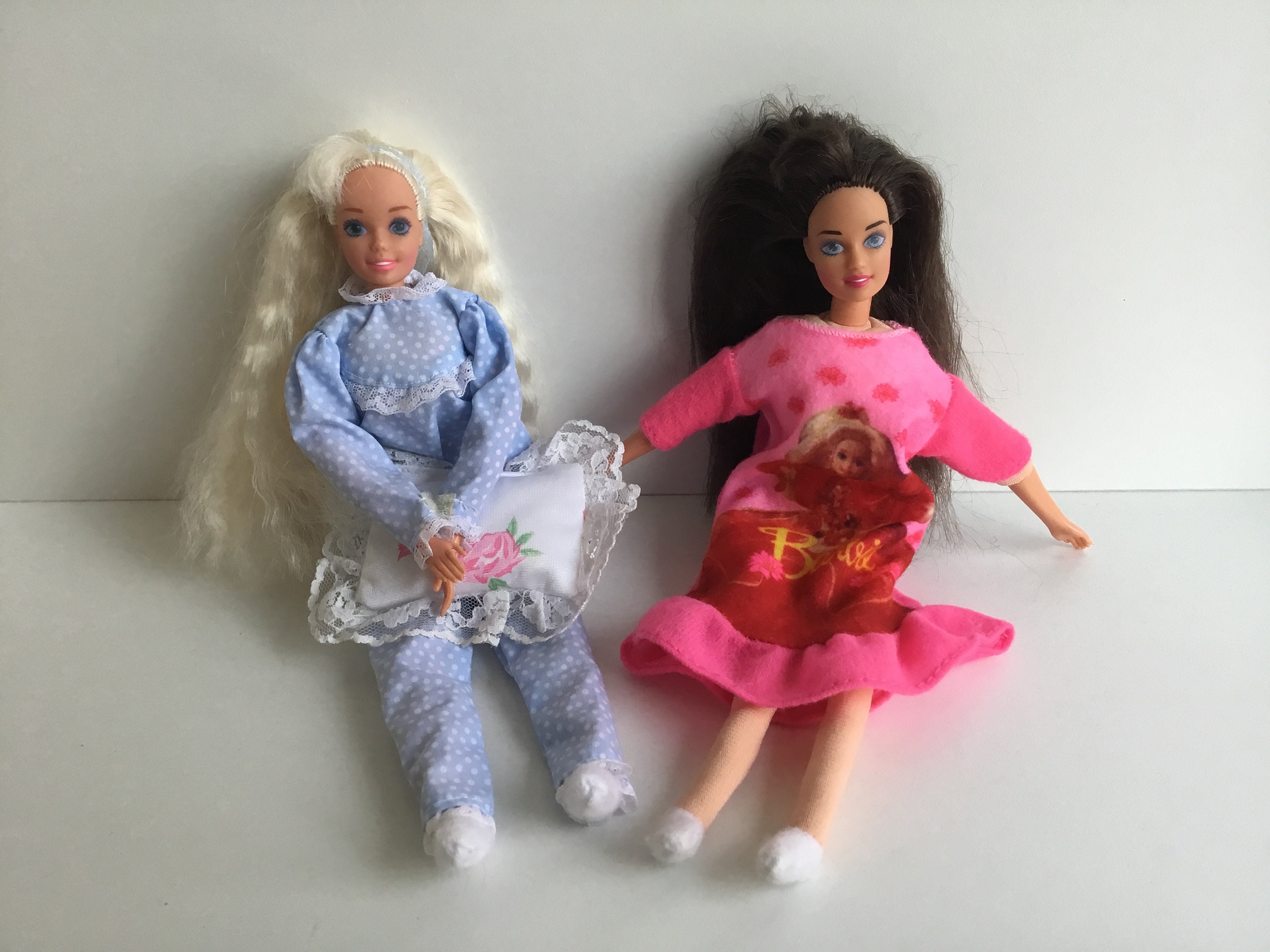 Vintage 90s SLUMBER PARTY Barbie & Friend Teresa Dolls | Etsy