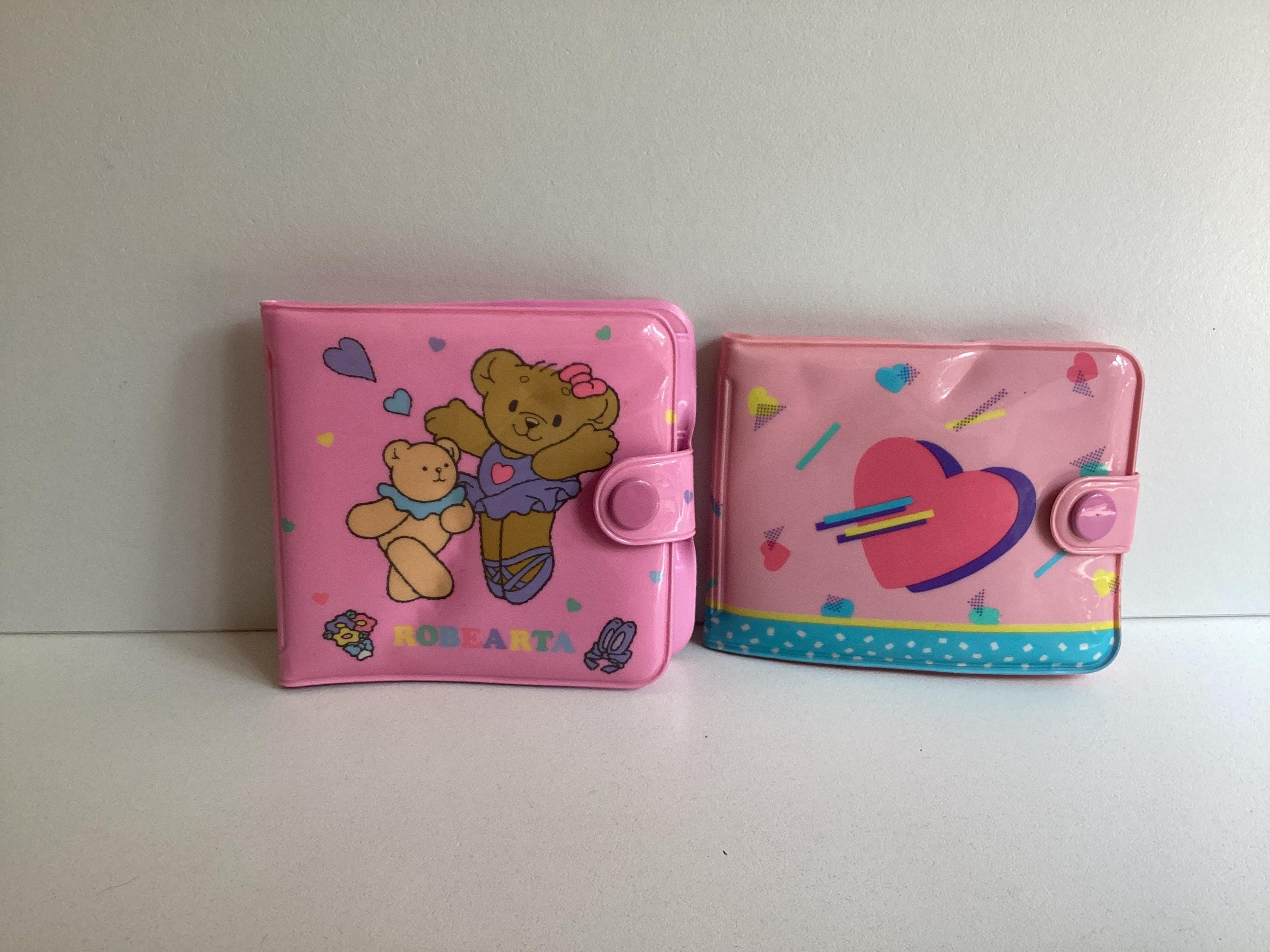Vintage 1980s SANRIO Vinyl Wallets Pink Pastel Kawaii - Etsy