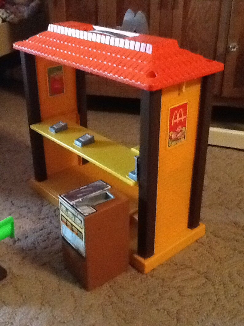 80s Barbie McDonalds Restaurant Playset w/ Accessories | Etsy