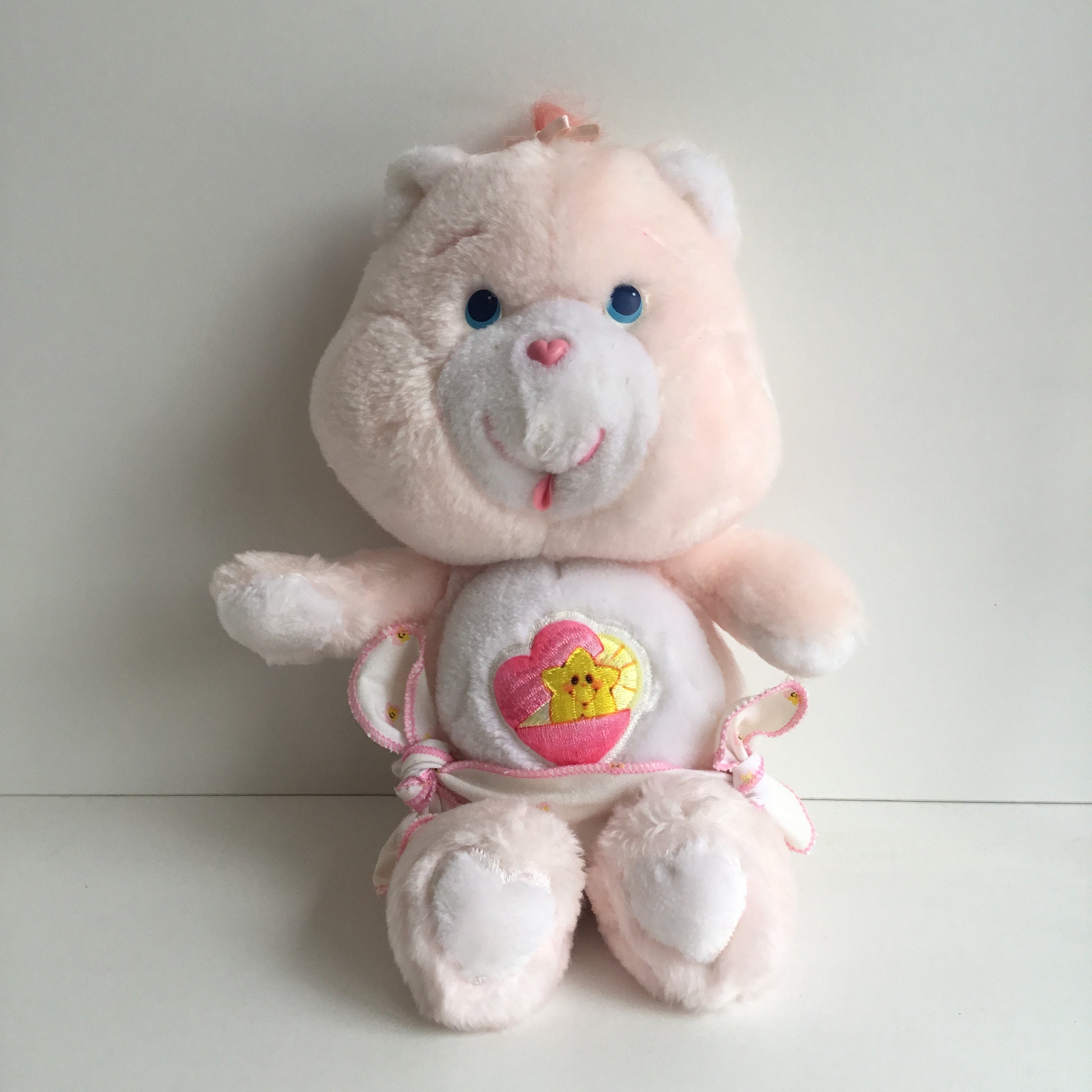 Stuffed Animals & Plushies Original Vintage Kenner CARE BEARS Baby Hugs