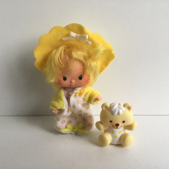 BUTTER COOKIE W/ Jelly Bear Vintage Strawberry Shortcake Doll | Etsy