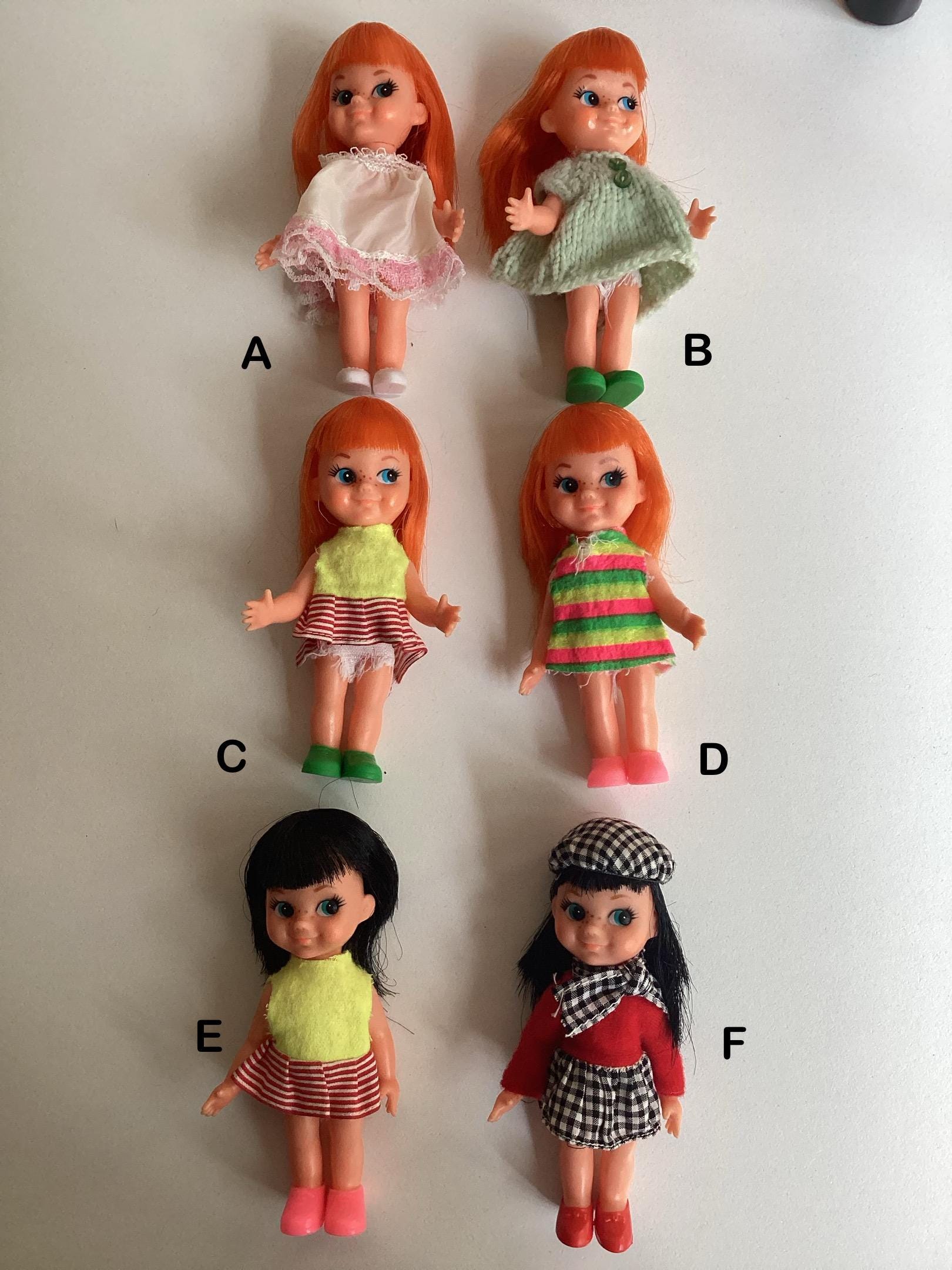 Vintage 1970s Shiba CHIKA CHIKO CHAN Dolls Made in Japan - Etsy