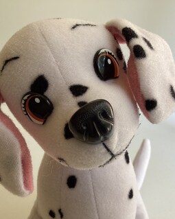 Vintage Mattel Disney 101 DALMATIANS Perdita Mom Dog and Puppies