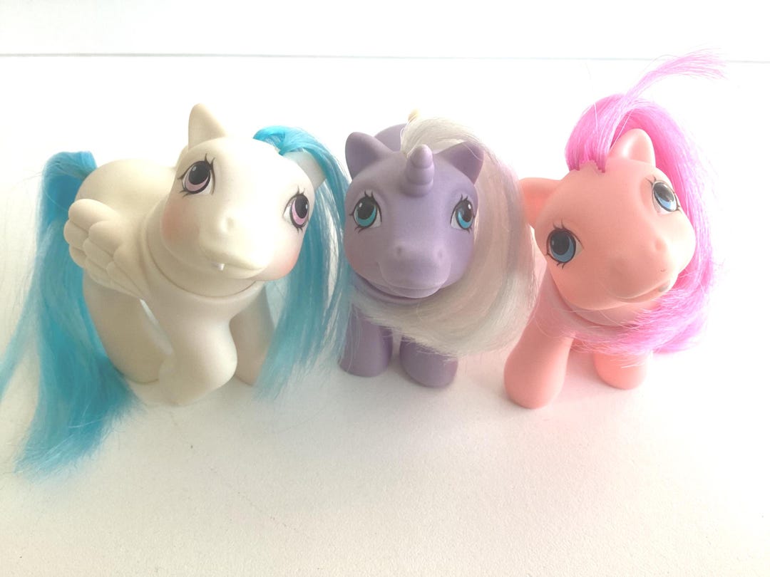 Vintage 1987 Hasbro My Little Pony G1 Baby Sweet Stuff Peek-A-Boo Vintage 1987 Hasbro My Little Pony G1 Baby Sweet Stuff Peek-A-Boo