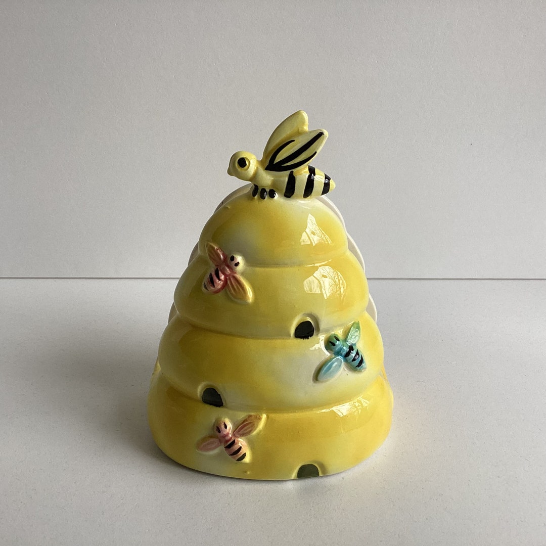 Mid-century Vintage ENESCO Honey Bee Beehive Ceramic Napkin Holder - Etsy