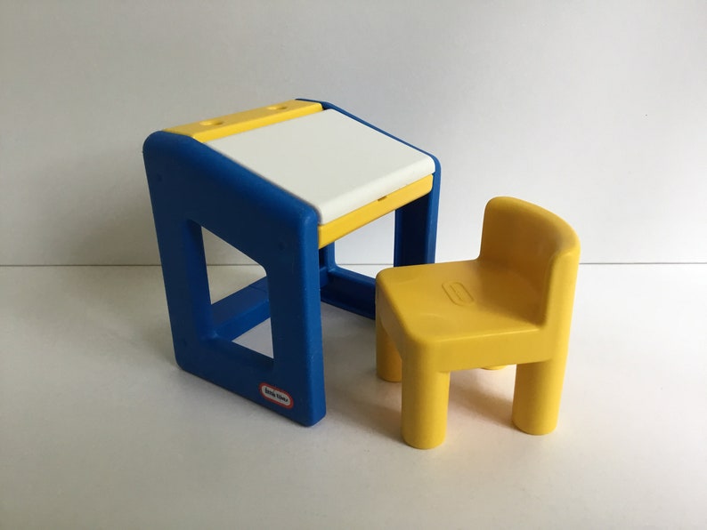 Vintage Little Tikes Dollhouse Desk Chair Etsy