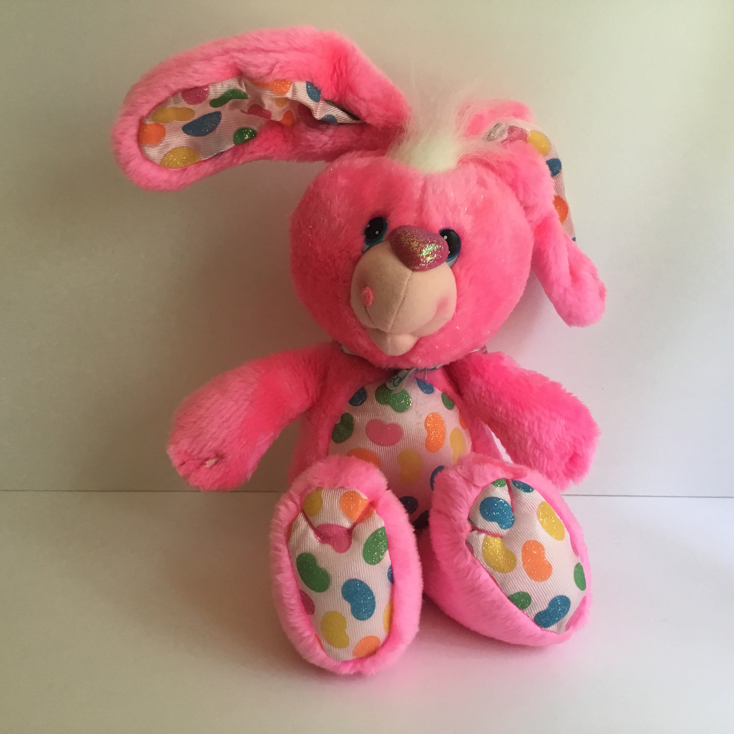Vintage Kenner YUM YUMS Jumpin Jellybean Bunny Rabbit Plush