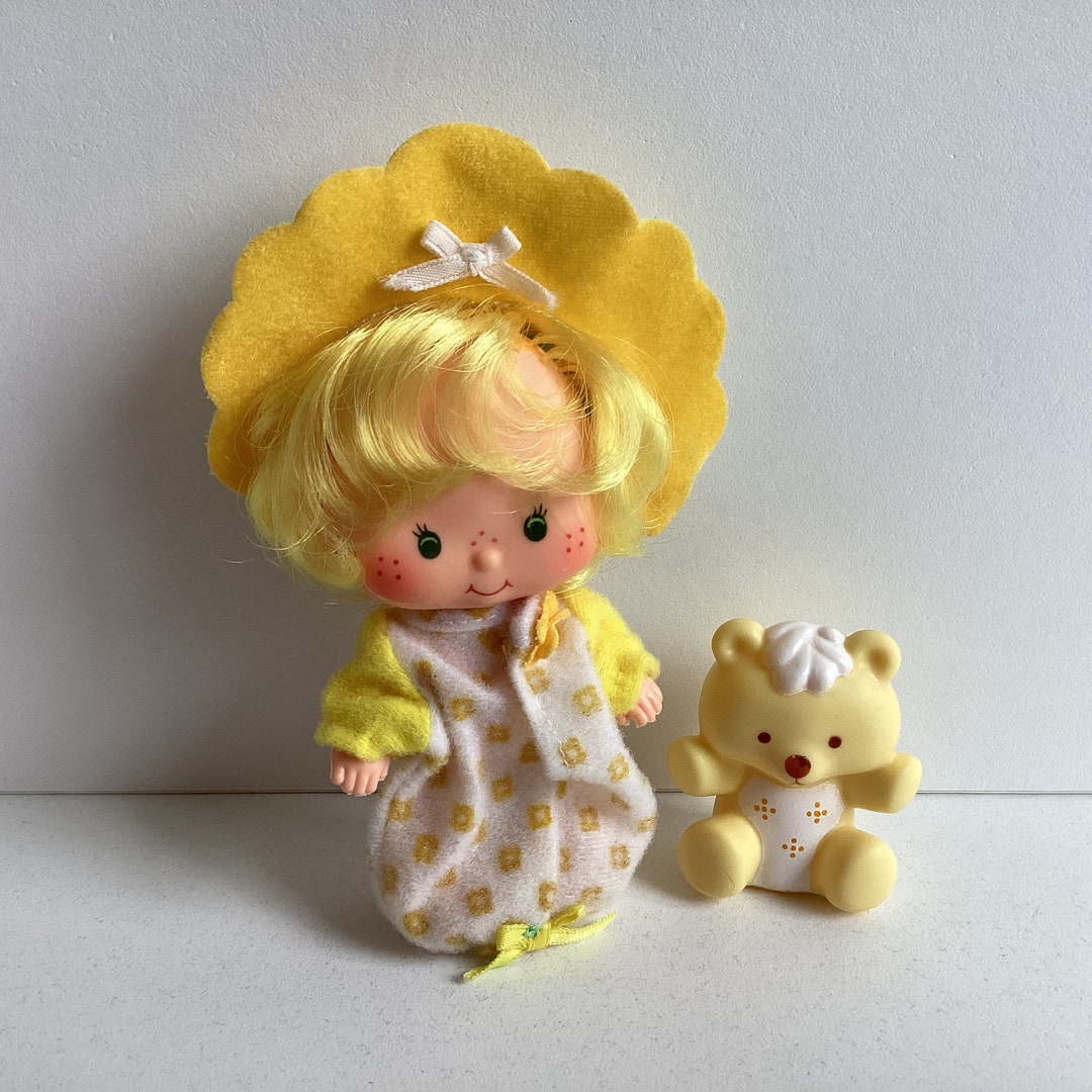 BUTTER COOKIE W/ Jelly Bear Vintage Strawberry Shortcake Doll - Etsy