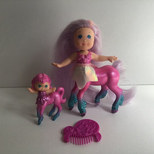 Vintage Kenner SHIMMERS Sea Wees Clover & Dapples Centaur Dolls