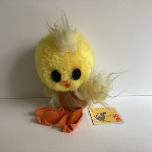 Vintage KAMAR Wild Thing Tweet Yellow Bird Plush