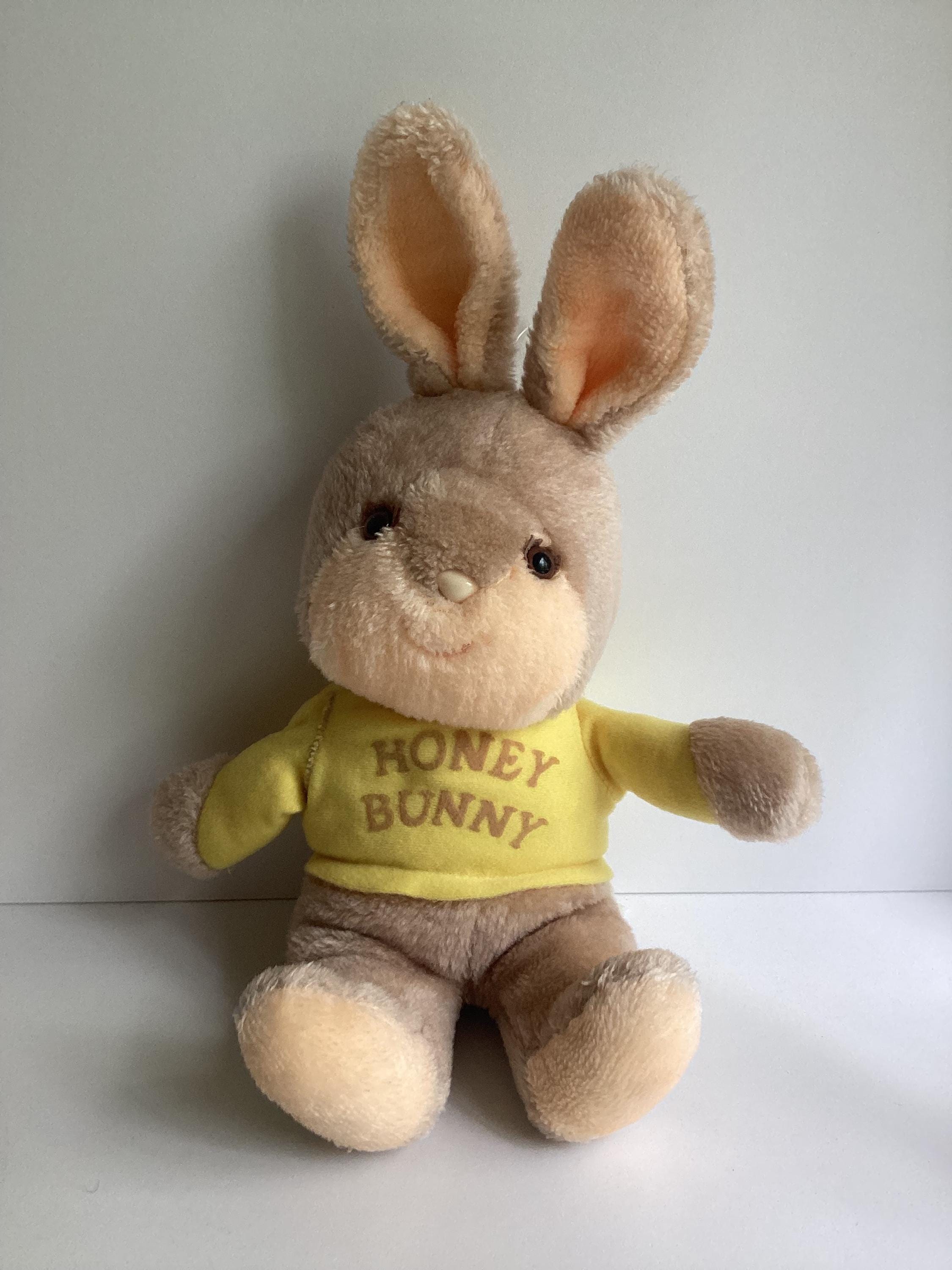 1970s Knickerbocker HONEY BUNNY Rabbit Plush Yellow Shirt - Etsy