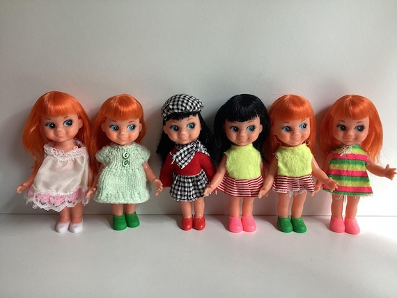 Vintage 1970s Shiba CHIKA CHIKO CHAN Dolls Made in Japan - Etsy