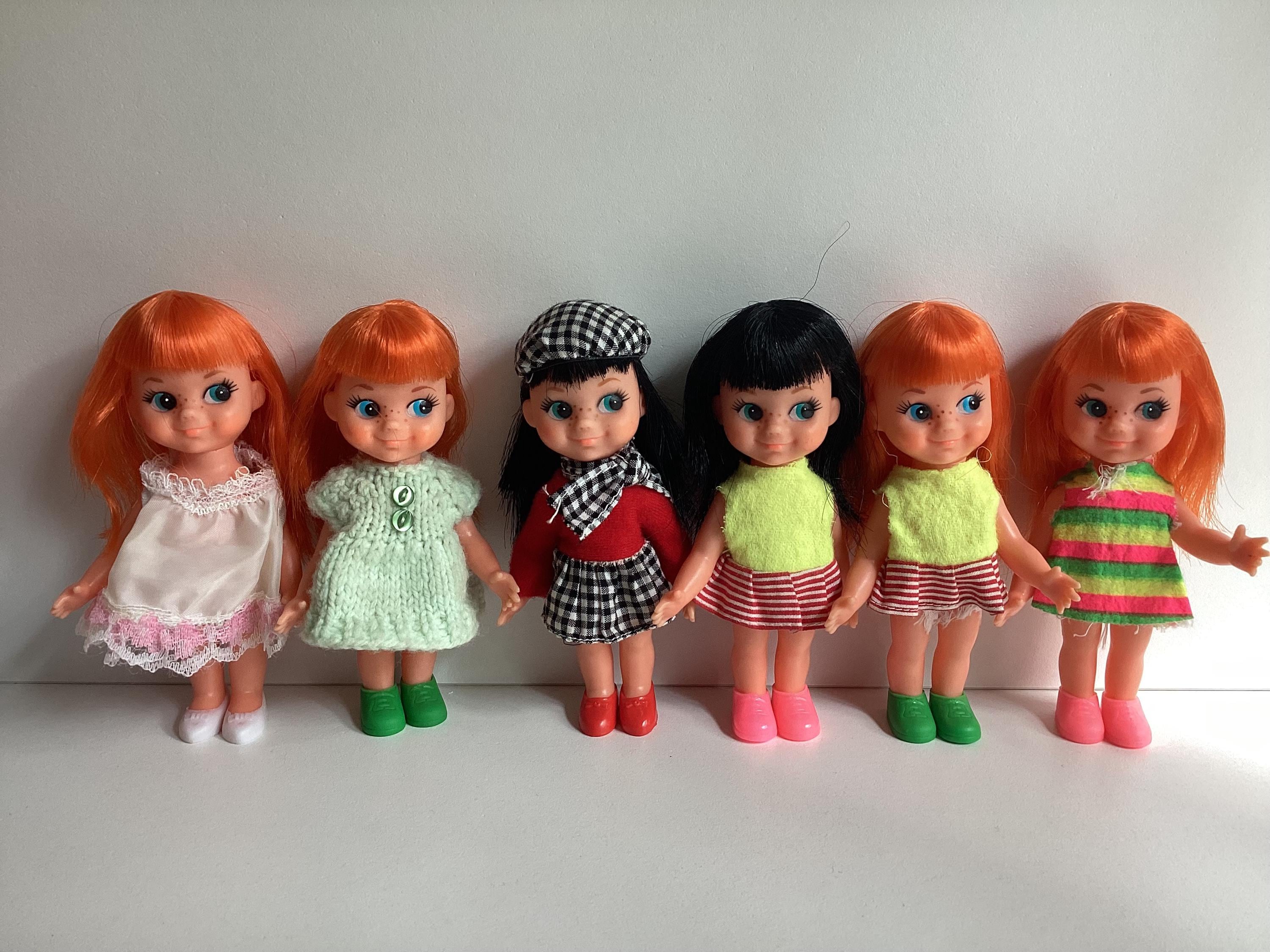 Vintage 1970s Shiba CHIKA CHIKO CHAN Dolls Made in Japan - Etsy