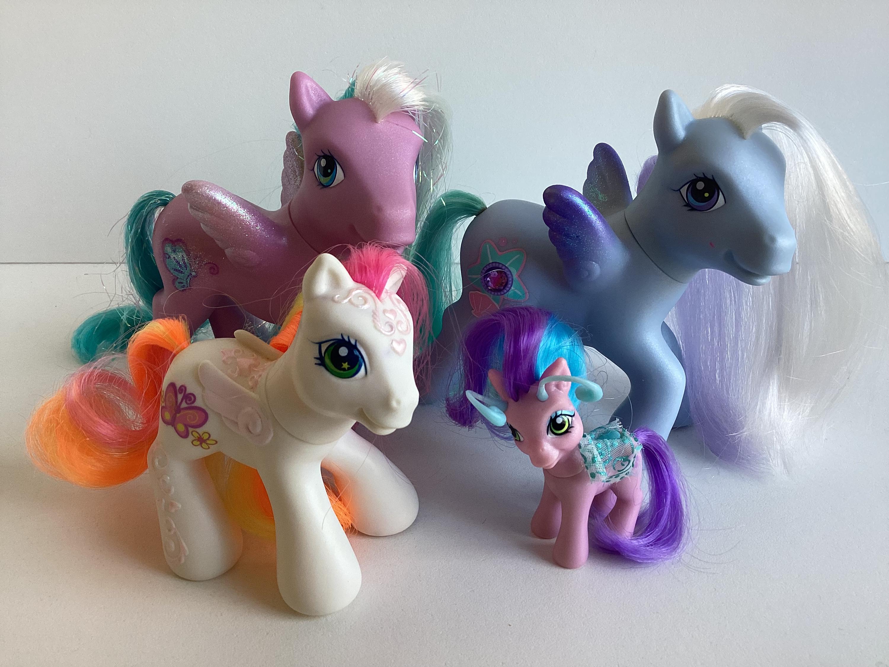 figurine MLP Mon petit poney my little pony hasbro 2006 G3 divine shine