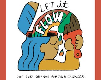 PREORDER 2027 Calendar (11x11) Creative Pep Talk