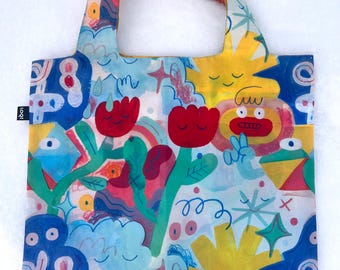 Invisible Things Compact Reusable Bag Tote