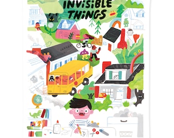 Invisible Things WORLD 16X20 Poster