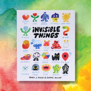 Hardback Book Invisible Things by Andy J. Pizza and Sophie Miller image 1