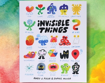 Hardback Book- Invisible Things by Andy J. Pizza and Sophie Miller