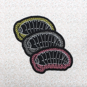 ISOPOD WOODLOUSE PATCHES sew on