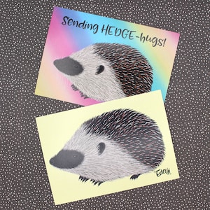 IGEL ORIGINAL ART Drucke Postkarte Format (A6)