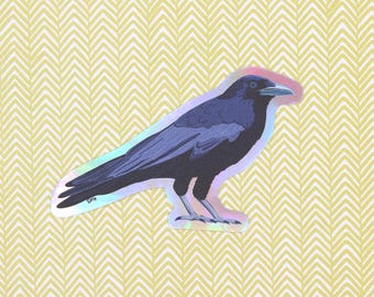 KRAAI HOLOGRAFISCHE regenboog vinyl sticker