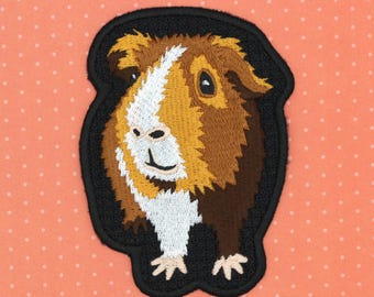 GUINEA PIG PATCH Embroidered Sew on patch