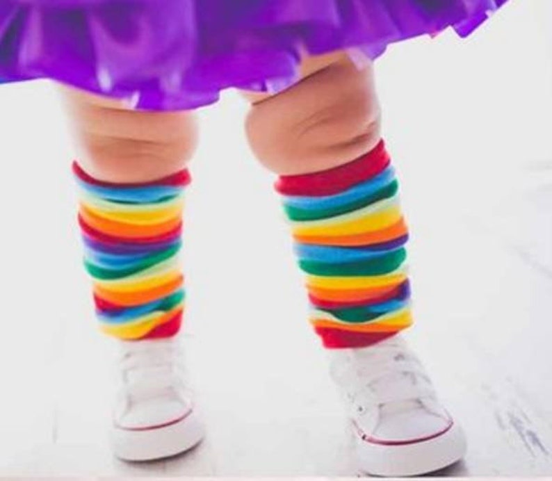 Leggies photoshoot Photo prop Rainbow Baby Headband with matching Leg Warmers Smash Cake Rainbow Leg Warmers St Patrick/'s Birthday