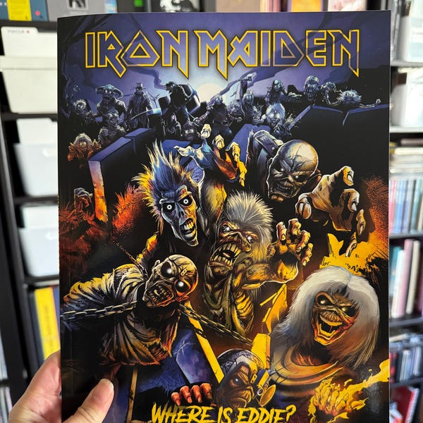 Iron Maiden: Where is Eddie? (Paperback) - Official Iron Maiden Merch