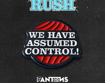 RUSH Enamel Pin Collection - Series 1: ASSUMED CONTROL