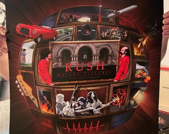 Planet Moving Pictures Litho - Official Rush Merch