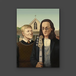 RUSH Postkarte American Gothic