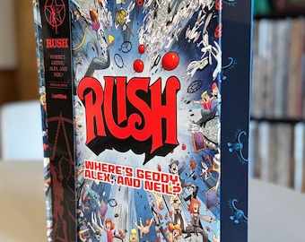RUSH: Where’s Geddy, Alex, and Neil? - Official Rush Merch