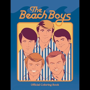 THE BEACH BOYS Official Coloring Book