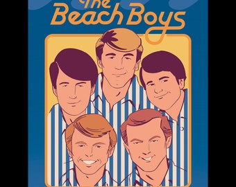 THE BEACH BOYS Official Coloring Book