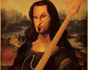 Pre-Order /  RUSH : Geddy Leesa Art Print (LIMITED TO 150)