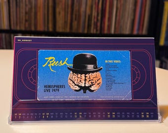 RUSH 2026 Desk Calendar (The VHS EDITION) - Official Rush Merch