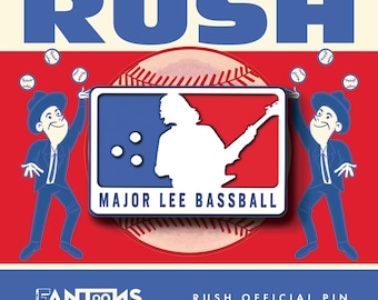 MAJOR LEE BASSBALL Enamel Pin - Official Rush Merch